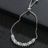 Hallmark Silver American Diamond Flower Bracelet