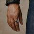 Hallmark Silver Crossroads Mens Ring