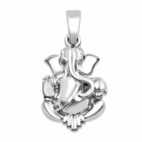 Zarkan 925 Silver Ganesha Idol Pendant