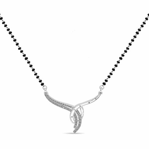Zarkan 925 Silver Hold Her Mangalsutra