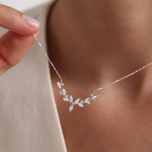Hallmark Silver Leaf of Serenity Pendant