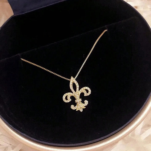 Hallmarked Silver Royal Gold Necklace With Link Chain