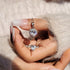 Hallmark Silver White Heart Cut Solitaire Ring And Pendant Set