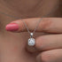 Hallmarked Silver Classic AD Pendant With Chain