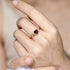 Hallmark Silver Heart’s Desire Red Garnet Ring