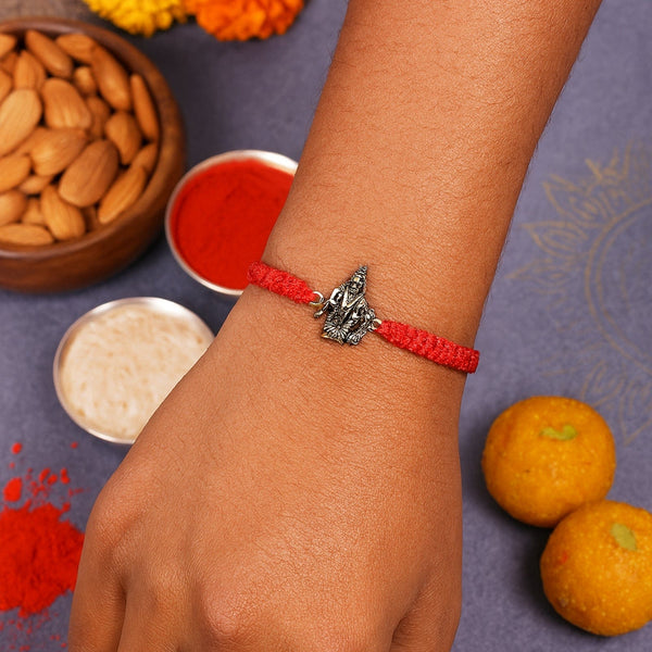 Hallmark Silver Shiv Rakhi