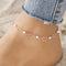 Hallmark Silver Minimalist Heart Anklet For Women