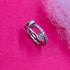 Hearts Of Love Pure Silver AD Ring