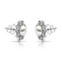925 Silver Pearl Tops With AD Earring