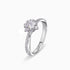 Hallmarked Silver Sparkle Of Love Ring