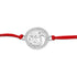 Zarkan OM Ganesha Pure Silver Rakhi With Roli Chawal