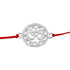 Zarkan Precious Silver OM Rakhi For Brother With Roli Chawal