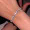Hallmark Silver Pink Daisy Bracelet