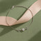 Zarkan 925 Sterling Silver Shining Heart Bracelet