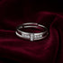 Zarkan 925 Silver + American Diamond Ring For Men