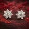 Zarkan Shining Sunflower Silver Earrings