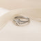 Zarkan Minimal Elegant Zircon Silver Ring