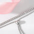 Zarkan Elegant Solitaire Silver Bracelet