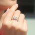 Zarkan 92.5 Sterling Silver Royal Solitaire Ring