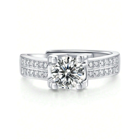 Zarkan 92.5 Sterling Silver Royal Solitaire Ring