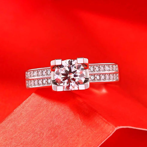 Zarkan 92.5 Sterling Silver Royal Solitaire Ring