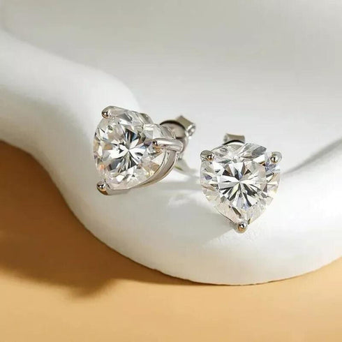 Zarkan Baby Heart 925 Silver Studs