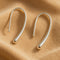 Zarkan Silver Hate Earrings For Women