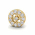 0.06 carats Diamond Nose Screw 18k Gold IGI Certification