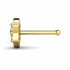 0.07 carats Diamond Nose Screw 18k Gold IGI Certification