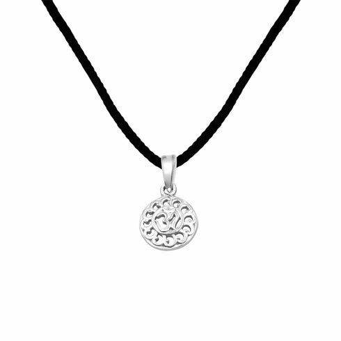 Zarkan 925 Silver OM Pendant