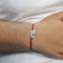 Zarkan I Love My Brother Silver Rakhi With Roli Chawal