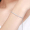 Hallmark Silver Solitaire Tennis Bracelet