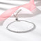 Zarkan Elegant Solitaire Silver Bracelet