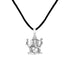 Zarkan 925 Silver Ganpati Bappa Pendant