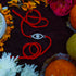 Zarkan Evil Eye Pure Silver Rakhi With Roli Chawal