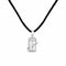 Zarkan 925 Silver Lord Krishna Hands Pendant with Flute