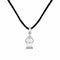 Zarkan Silver Shiv Trishul & Lingam Pendant