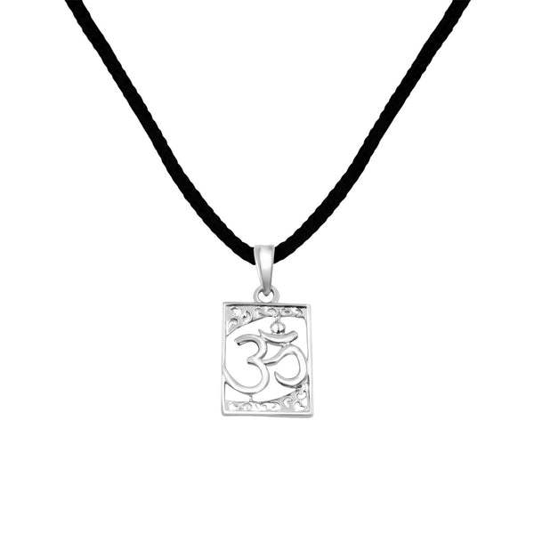 Zarkan 925 Silver OM Pendant
