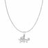 Zarkan 925 Silver Shiva Trishul Pendant With Chain