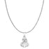 Zarkan 925 Silver Shri Sai Pendant With Chain