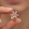 Hallmark Silver Pink Bloom Ring