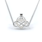 Zarkan 925 Pure Silver Infinity Silver Pendant With Link Chain