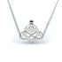 Zarkan 925 Pure Silver Infinity Silver Pendant With Link Chain
