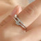 Hearts Of Love Pure Silver AD Ring