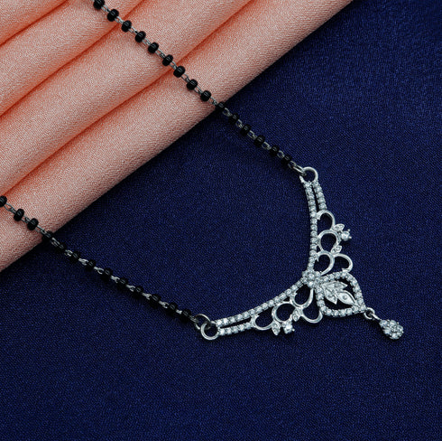 Zarkan 925 Silver Art Of Love Mangalsutra