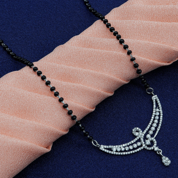 Zarkan 925 Silver Shine Mangalsutra