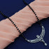 Zarkan 925 Silver Shine Mangalsutra