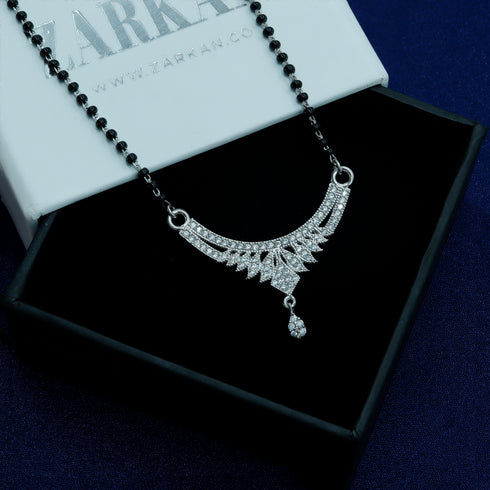 Zarkan 925 Silver Cute Mangalsutra