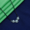Zarkan 925 Silver Triple Link Mangalsutra