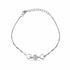 Zarkan 925 Sterling Silver Shining Heart Bracelet
